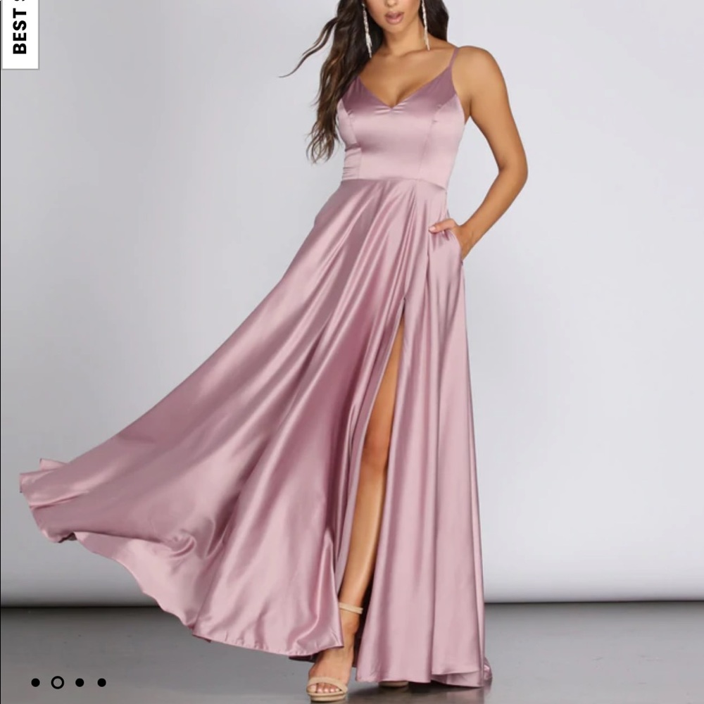 Juliet formal high slit dress from Windsor!